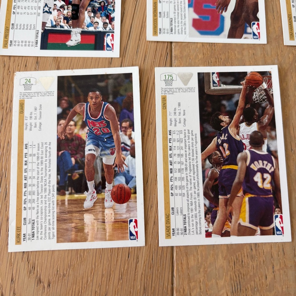 Upper Deck Vintage Basketball Trading Cards Collection ‘91-92 - Picture 7 of 11